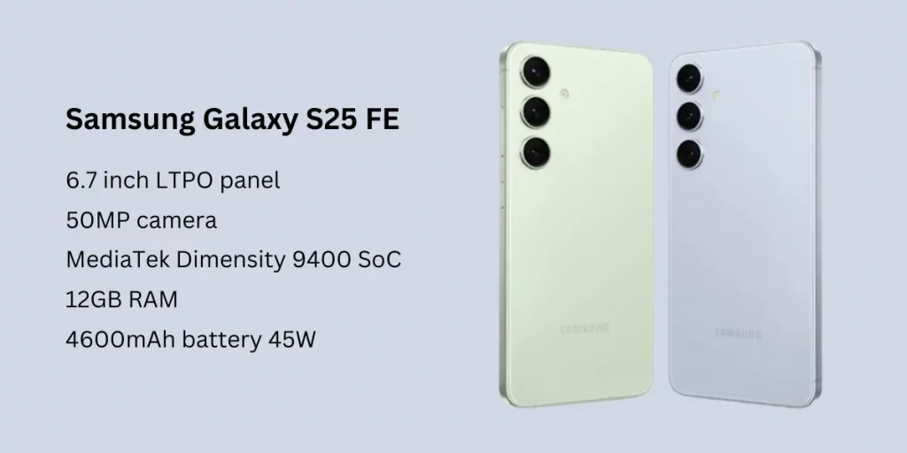 A Samsung Galaxy S25 FE sem kaphat saját fejlesztésű Exynos lapkakészletet