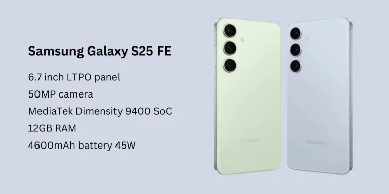 A Samsung Galaxy S25 FE sem kaphat saját fejlesztésű Exynos lapkakészletet
